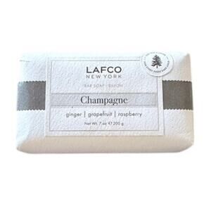 LAFCO New York Champagne Bar Soap 7oz Ginger Grapefruit Raspberry NEW